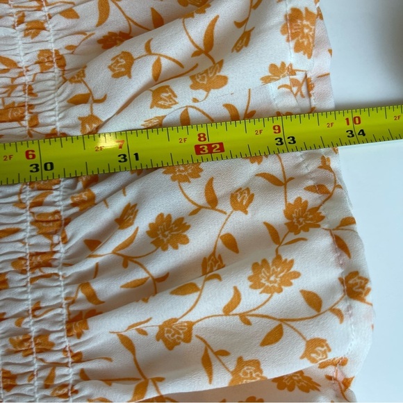 Love Tree Smocked Floral Bodycon Mini Dress 4760DY - Picture 9 of 17